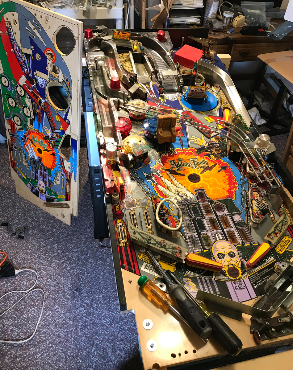 addams pinball